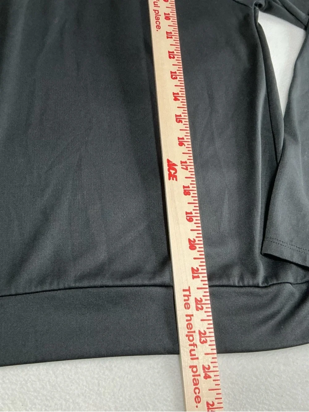 Nike Black Half-Zip Pullover with White Swoosh